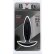 Чёрная мини-пробка для анальной стимуляции BOOTYFUL ANAL PLUG XTRA SMALL BLACK - 9 см.