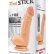 Реалистичный вибратор RealStick #104 с пультом ДУ - 15 см.