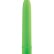 Зелёный классический вибратор BASICX MULTISPEED VIBRATOR GREEN 7INCH - 18 см.