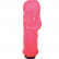 Розовый вибратор-ротик для клитора ULTIMATE VAGINA VIBE PINK