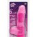 Розовый водонепроницаемый вибратор JELLY JOY ELASTIC ENIGMA MULTISPEED VIBE - 15 см.