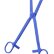 Синие медицинские ножницы BLAZE CLITORIS SCISSORS