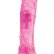 Большой розовый вибратор JELLY JOY 9INCH 10 RHYTHMS PINK - 23 см.