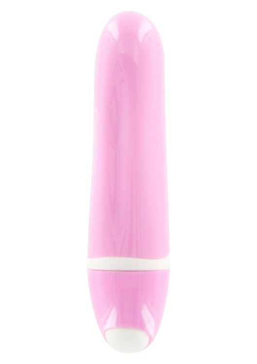 Розовый мини-вибратор Vibe Therapy Quantum - 9 см.
