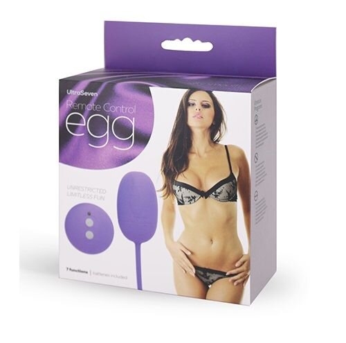 Фиолетовое виброяичко с ДУ REMOTE CONTROL EGG PURPLE
