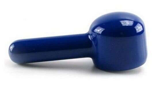 Синяя прямая насадка на массажер Hitachi Magic Wand