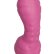 Розовый фаллоимитатор  Крок Medium  - 24,5 см.