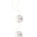 Серебристые шарики VIBRATONE DUO BALLS SILVER BLISTERCARD