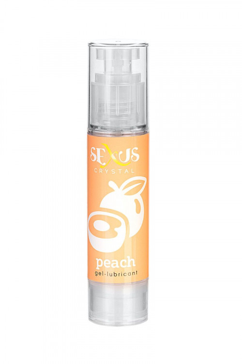 Увлажняющая смазка с ароматом персика Crystal Peach - 60 мл.