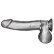 Стальное эрекционное кольцо STEEL COCK RING - 3.5 см.