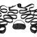 Бондаж для фиксации на кровати Frisky Bedroom Restraint Kit