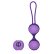 Фиолетовые вагинальные шарики MINI STELLA II KEGEL BALLS