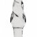 Прозрачная витая анальная пробка Bottom Line 5  Model 5 Glass - 13 см.