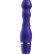 Фиолетовый вибромассажер для анальной стимуляции PURRFECT SILICONE ANAL VIBE - 15 см.