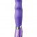 Фиолетовый перезаряжаемый вибратор OPTIMAL G 7.5INCH RECHARGEABLE VIBRATOR - 19 см.