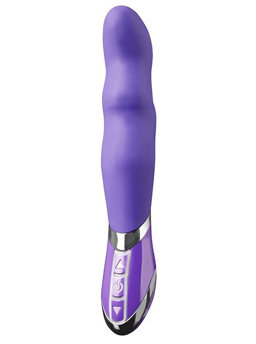 Фиолетовый перезаряжаемый вибратор OPTIMAL G 7.5INCH RECHARGEABLE VIBRATOR - 19 см.