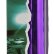 Фиолетовый классический вибратор KRYPTON STIX 7 MASSAGER - 17,8 см.