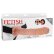 Фаллопротез телесного цвета Hollow Strap-On - 29 см.
